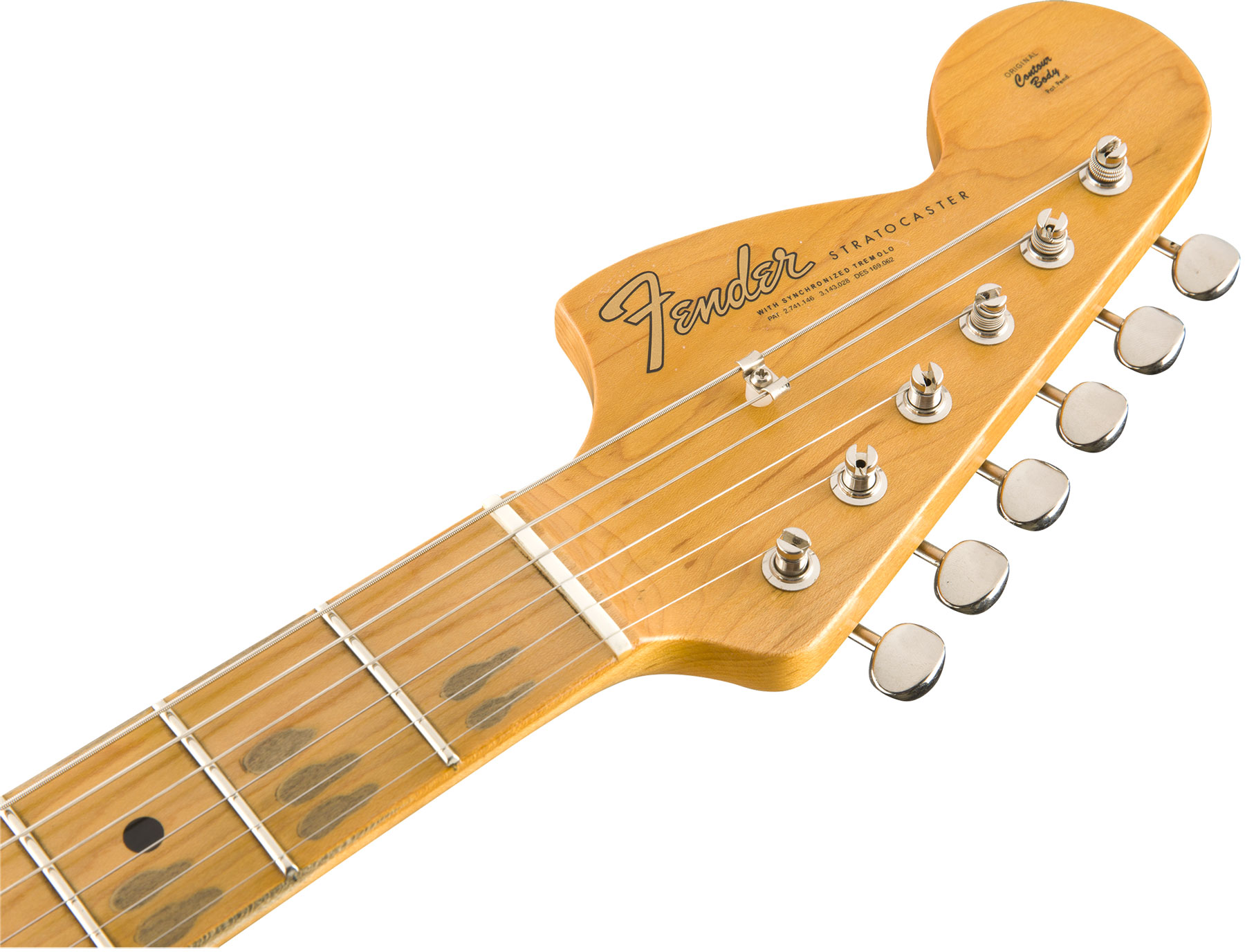 Fender Custom Shop Jimi Hendrix Strat Voodoo Child Signature 2018 Mn - Journeyman Relic Olympic White - Guitare Électrique Forme Str - Variation 3