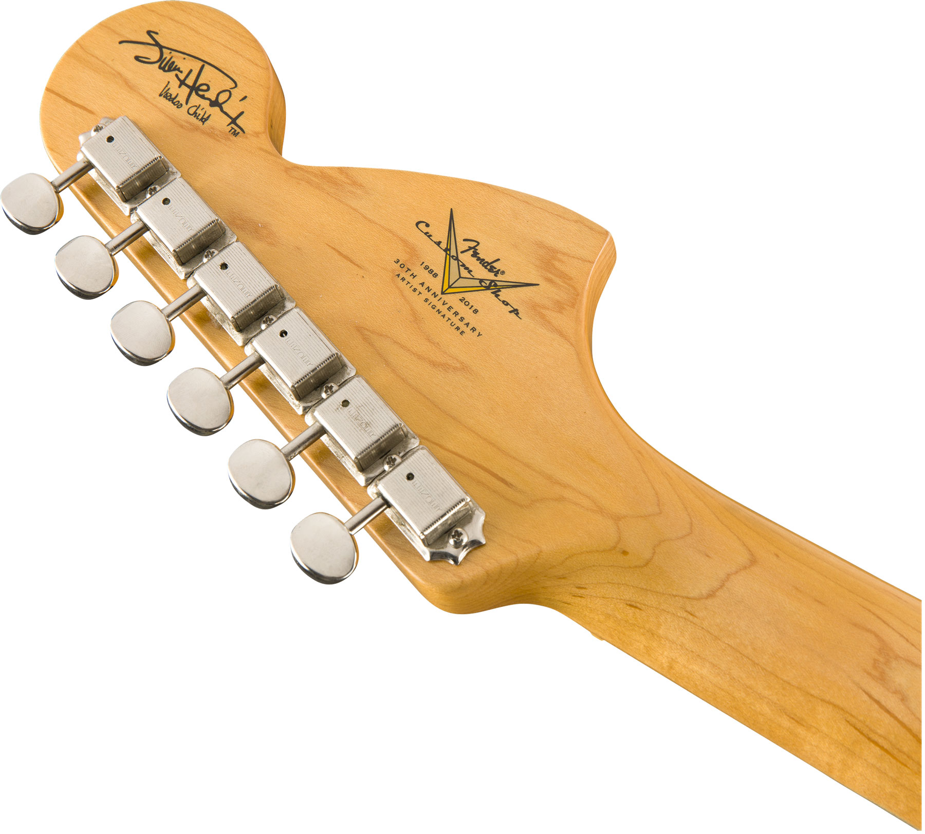 Fender Custom Shop Jimi Hendrix Strat Voodoo Child Signature 2018 Mn - Journeyman Relic Olympic White - Guitare Électrique Forme Str - Variation 4