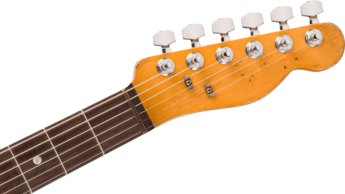 Fender Custom Shop Joe Strummer Tele Masterbuilt P.waller Ltd 2s Ht Rw - Super Heavy Relic Black O. 3-color Sunburst - Guitare Électrique Signature - 