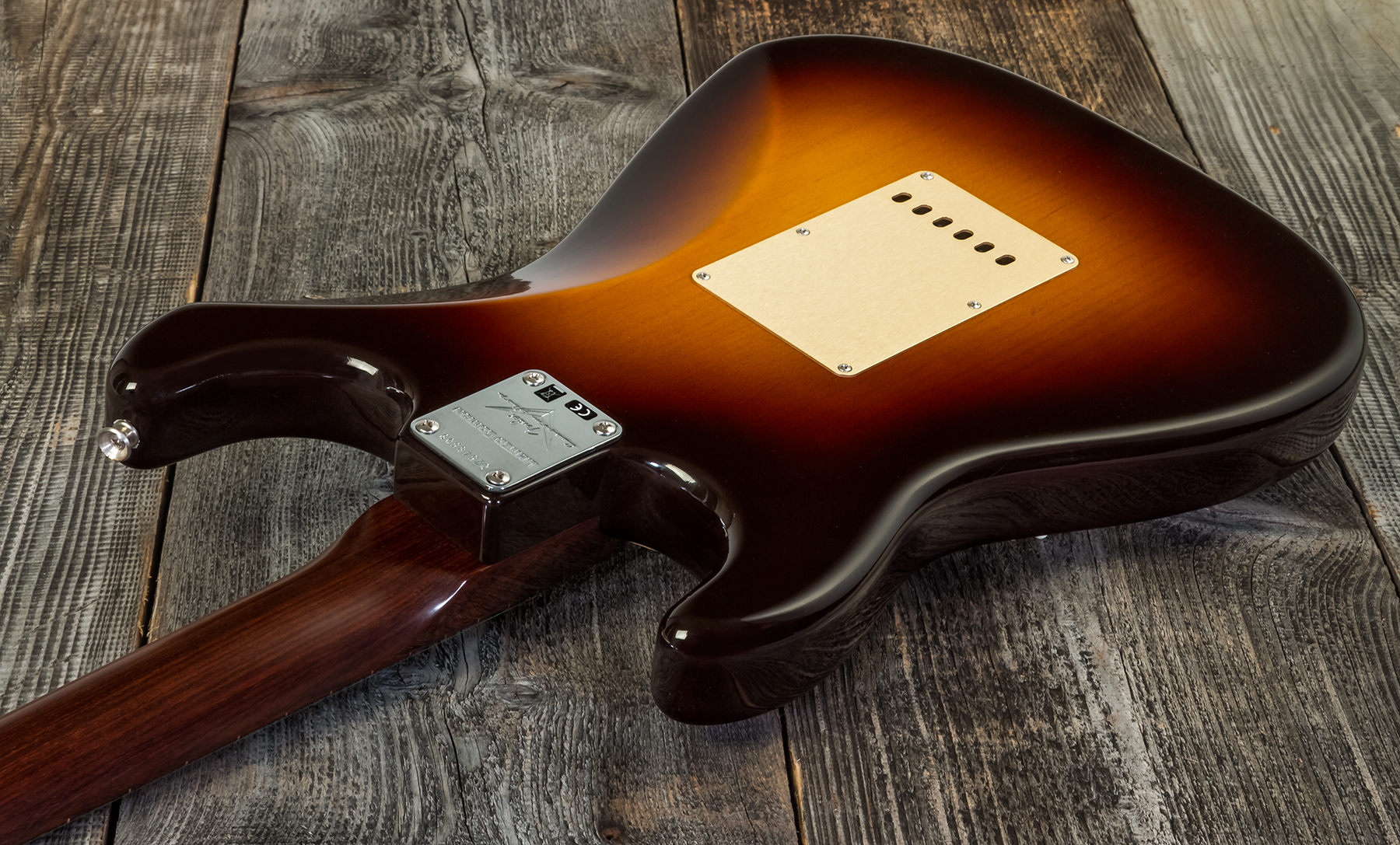 Fender Custom Shop Strat 1957 3s Trem Rw #cz548509 - Closet Classic 2-color Sunburst - Guitare Électrique Forme Tel - Variation 5