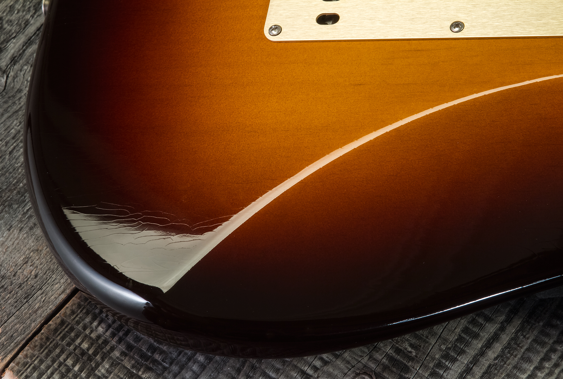 Fender Custom Shop Strat 1957 3s Trem Rw #cz548509 - Closet Classic 2-color Sunburst - Guitare Électrique Forme Tel - Variation 7