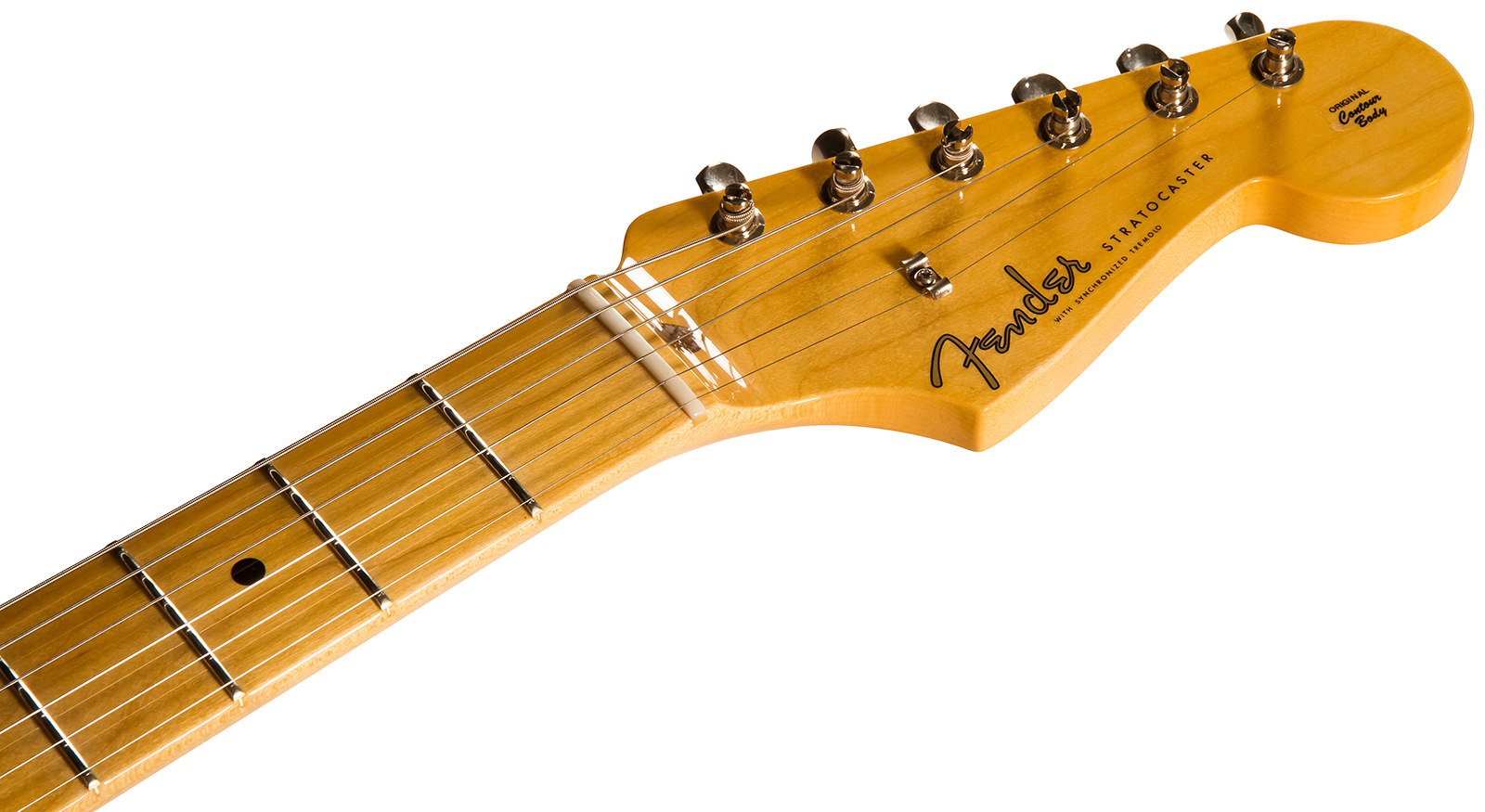 Fender Custom Shop Strat 1958 3s Trem Mn #r113828 - Closet Classic Black - Guitare Électrique Forme Str - Variation 4