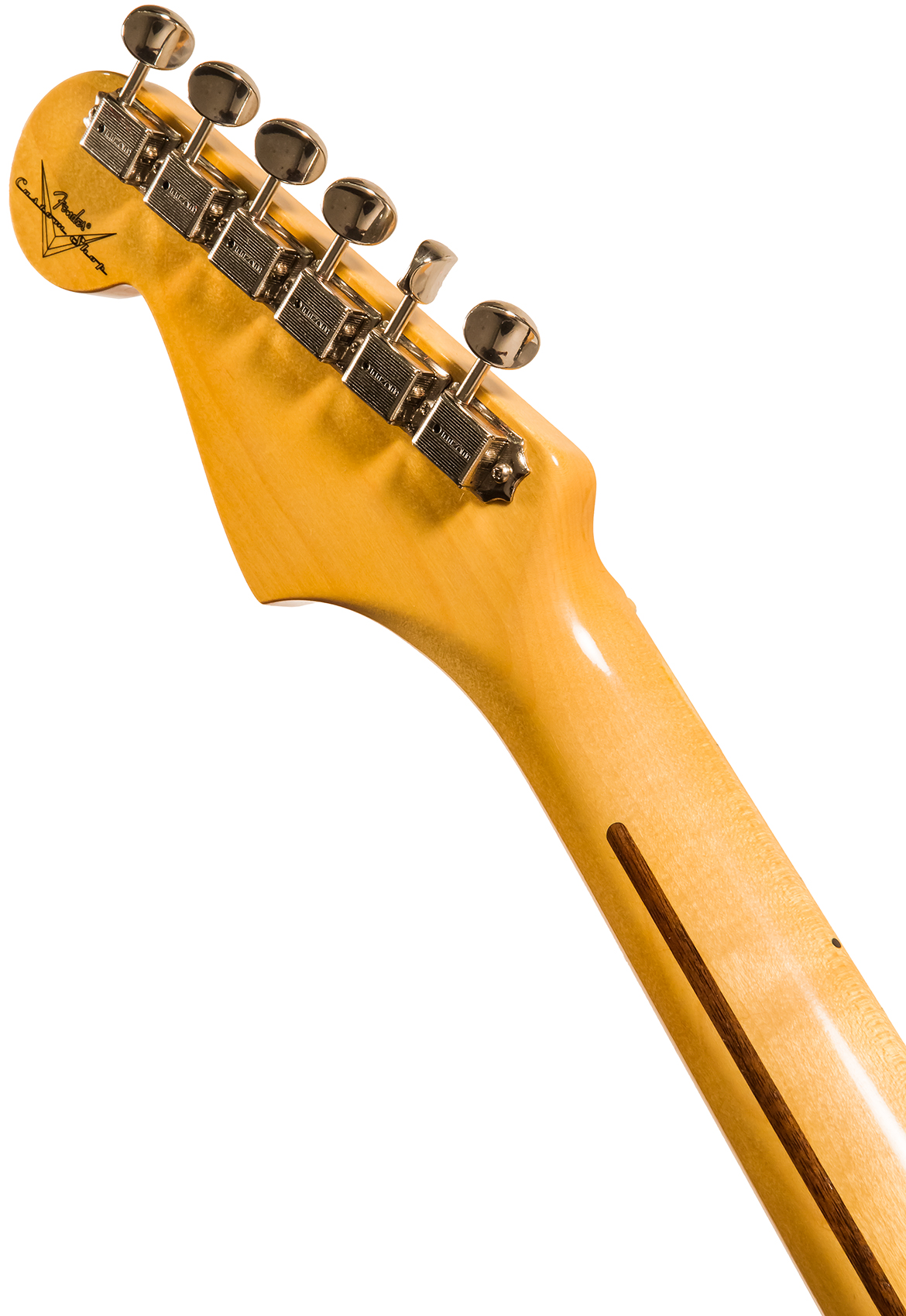 Fender Custom Shop Strat 1958 3s Trem Mn #r113828 - Closet Classic Black - Guitare Électrique Forme Str - Variation 5