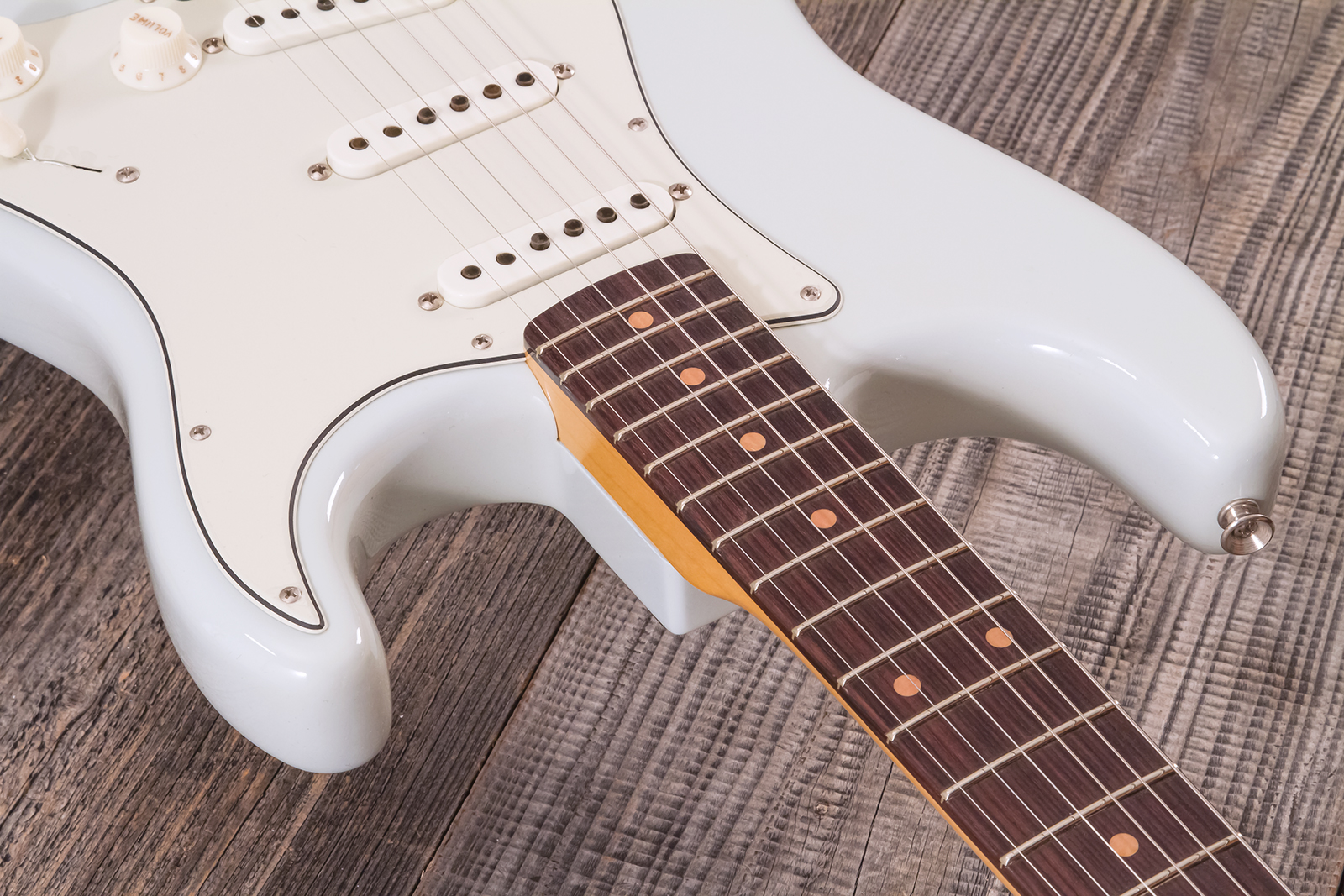 Fender Custom Shop Strat 1959 3s Trem Rw #r143419 - Time Capsule Sonic Blue - Guitare Électrique Forme Str - Variation 4