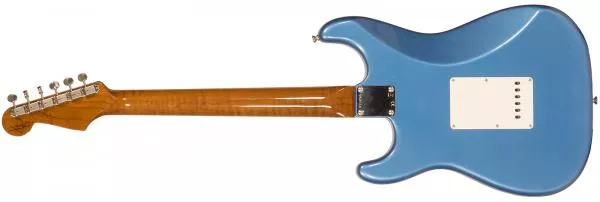 Guitare électrique solid body Fender Custom Shop 1963 Stratocaster #R114765 - lush closet classic lake placid blue
