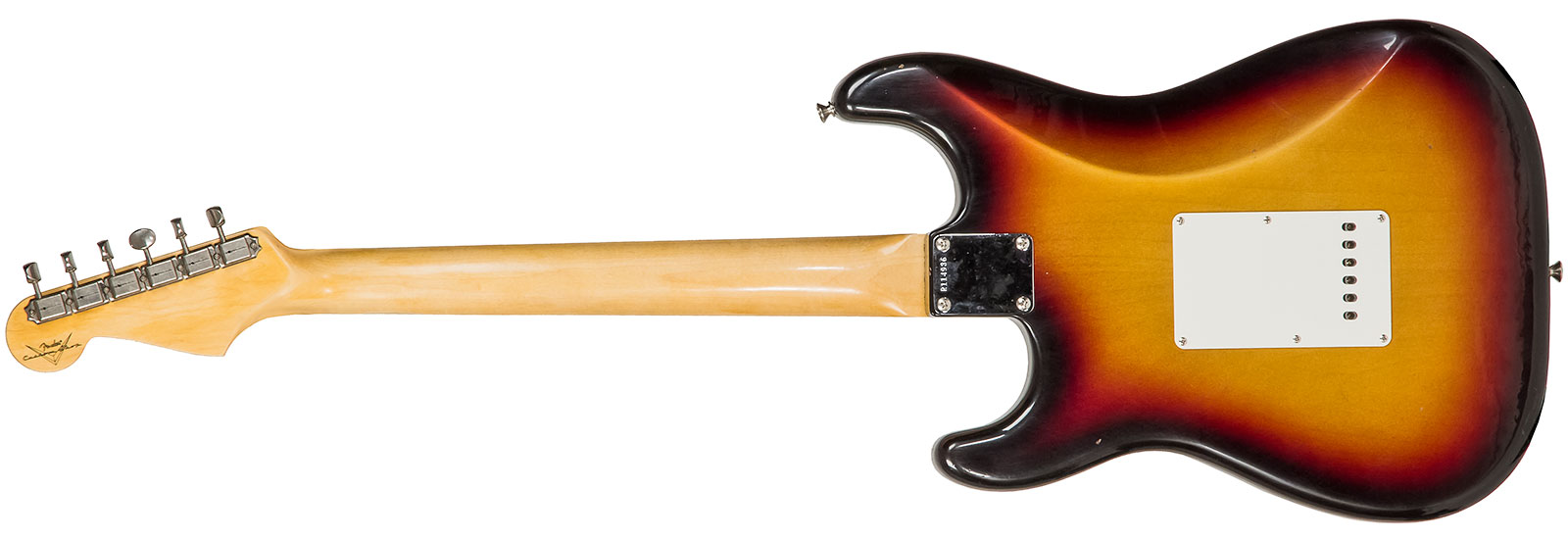 Fender Custom Shop Strat 1964 Rw #r114936 - Journeyman Relic 3-color Sunburst - Guitare Électrique Forme Str - Variation 1