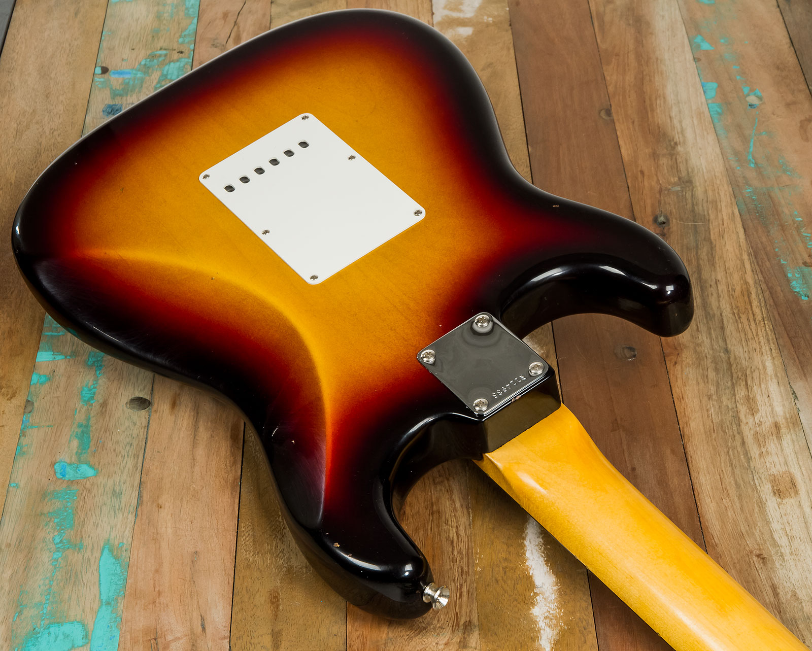 Fender Custom Shop Strat 1964 Rw #r114936 - Journeyman Relic 3-color Sunburst - Guitare Électrique Forme Str - Variation 4