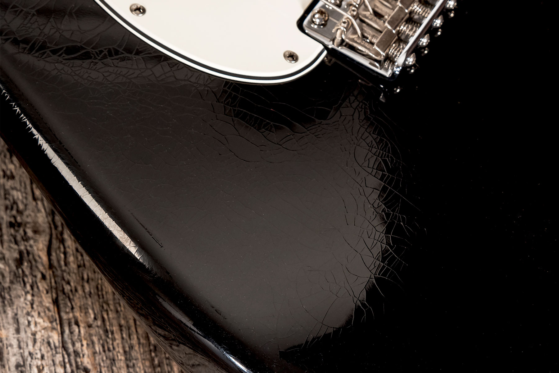 Fender Custom Shop Strat 1969 3s Trem Mn #r127670 - Closet Classic Black - Guitare Électrique Forme Str - Variation 4