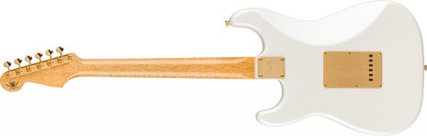 Guitare électrique solid body Fender Custom Shop 75th Anniversary Stratocaster - nos diamond white pearl