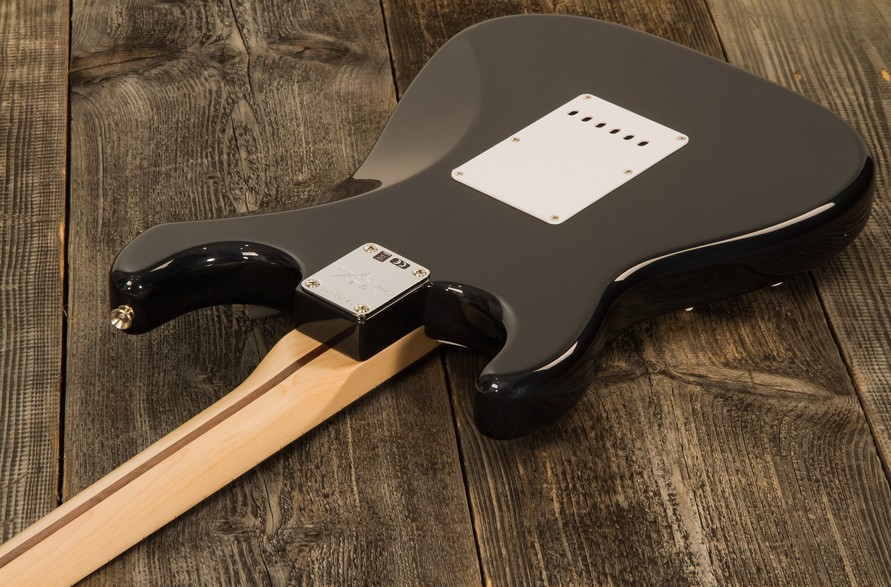 Fender Custom Shop Strat Eric Clapton Signature 3s Trem Mn #cz562539 - Nos Mercedes Blue - Guitare Électrique Forme Str - Variation 4