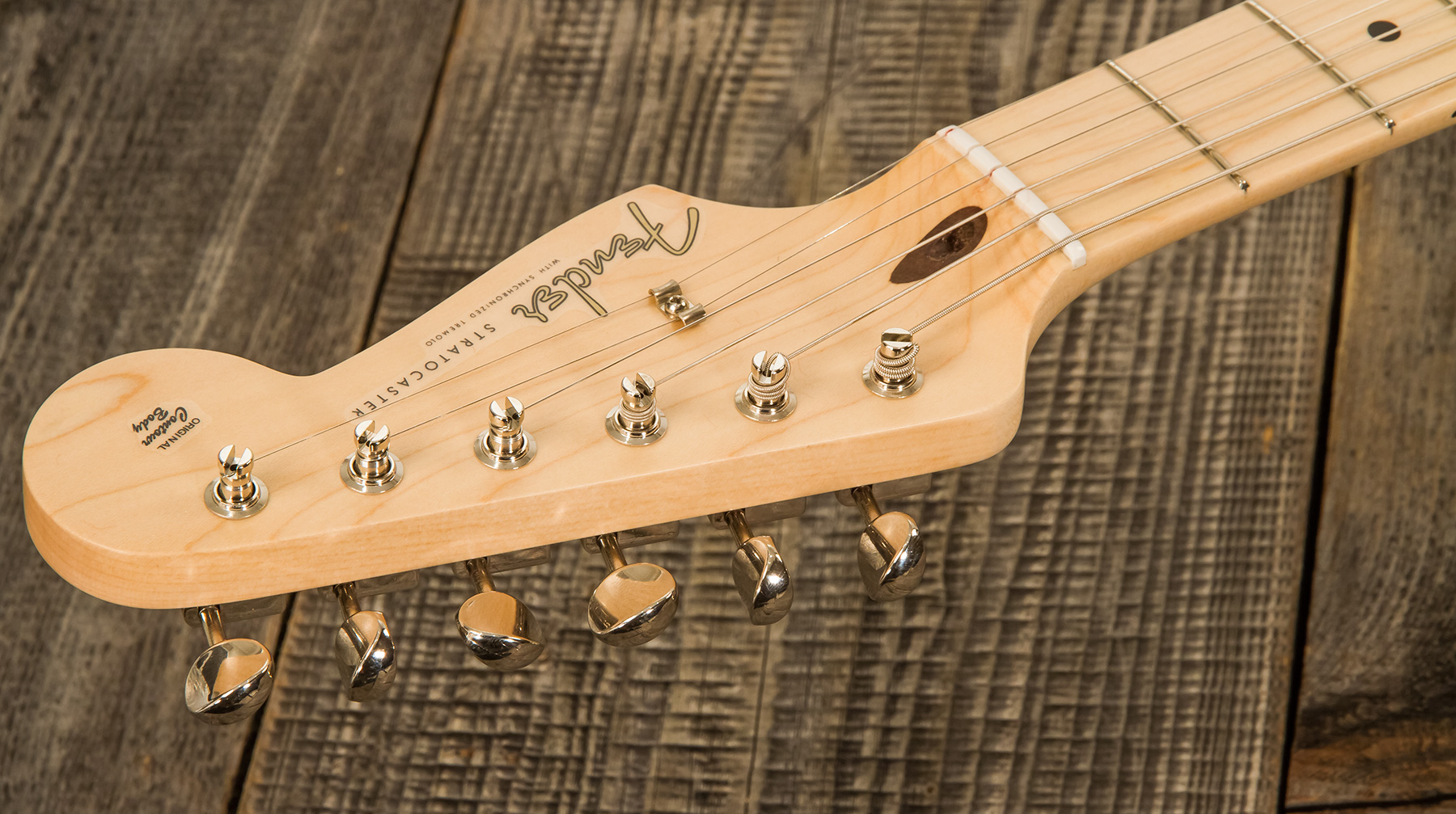 Fender Custom Shop Strat Eric Clapton Signature 3s Trem Mn #cz562539 - Nos Mercedes Blue - Guitare Électrique Forme Str - Variation 8