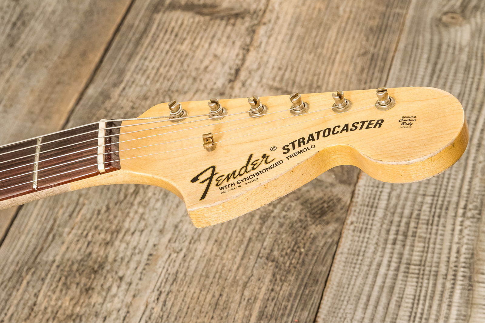 Fender Custom Shop Strat Michael Landau 1968 Signature Trem 3s #r138684 - Relic Black - Guitare Électrique Forme Str - Variation 6