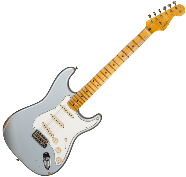 ギター Fender Limited Tomatillo Stratcaster Platinum Fender Custom Shop Limited-Edition Tomatillo
