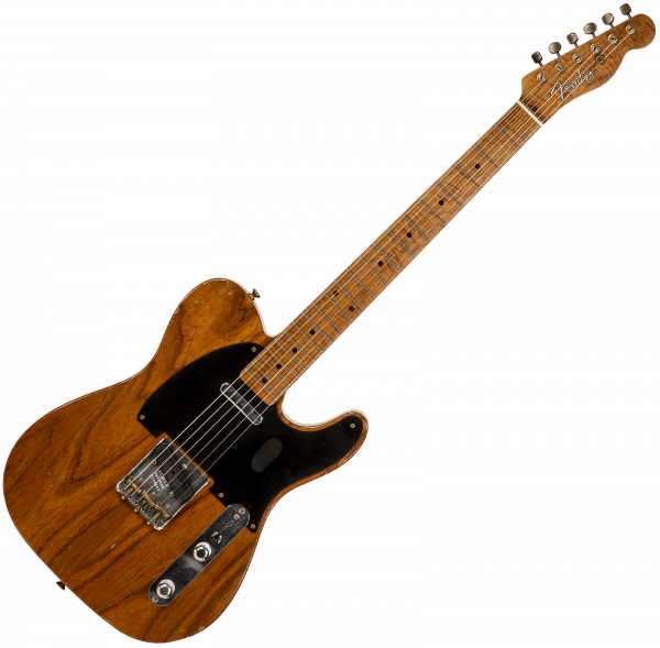 Guitare électrique solid body Fender Custom Shop 1952 Telecaster Masterbuilt R.Thorn #R106669 - Journeyman relic aged natural
