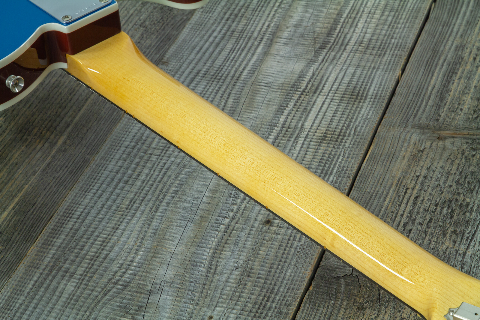 Fender Custom Shop Tele 1959 Vintage Custom 2s Ht Rw #r148052 - Time Capsule Lake Placid Blue - Guitare Électrique Forme Tel - Variation 10