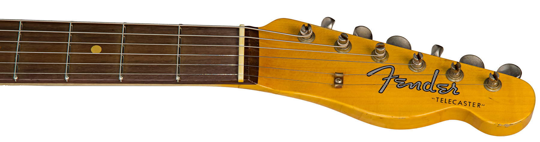 Fender Custom Shop Tele 1960 Rw #cz549121 - Journeyman Relic Purple Metallic - Guitare Électrique Forme Tel - Variation 4