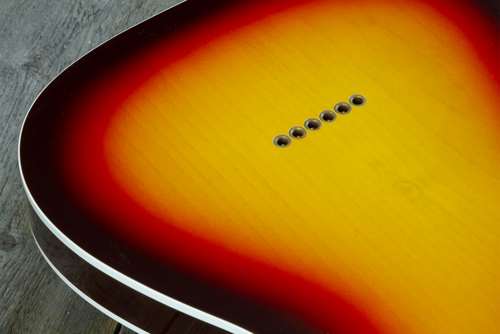 Fender Custom Shop Tele 1960 Vintage Custom 2s Ht Rw #r147862 - Journeyman Relic 3-color Sunburst - Guitare Électrique Forme Tel - Variation 9