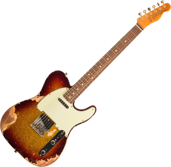 Fender Custom Shop 1963 Telecaster #R141275 - heavy relic sparkle