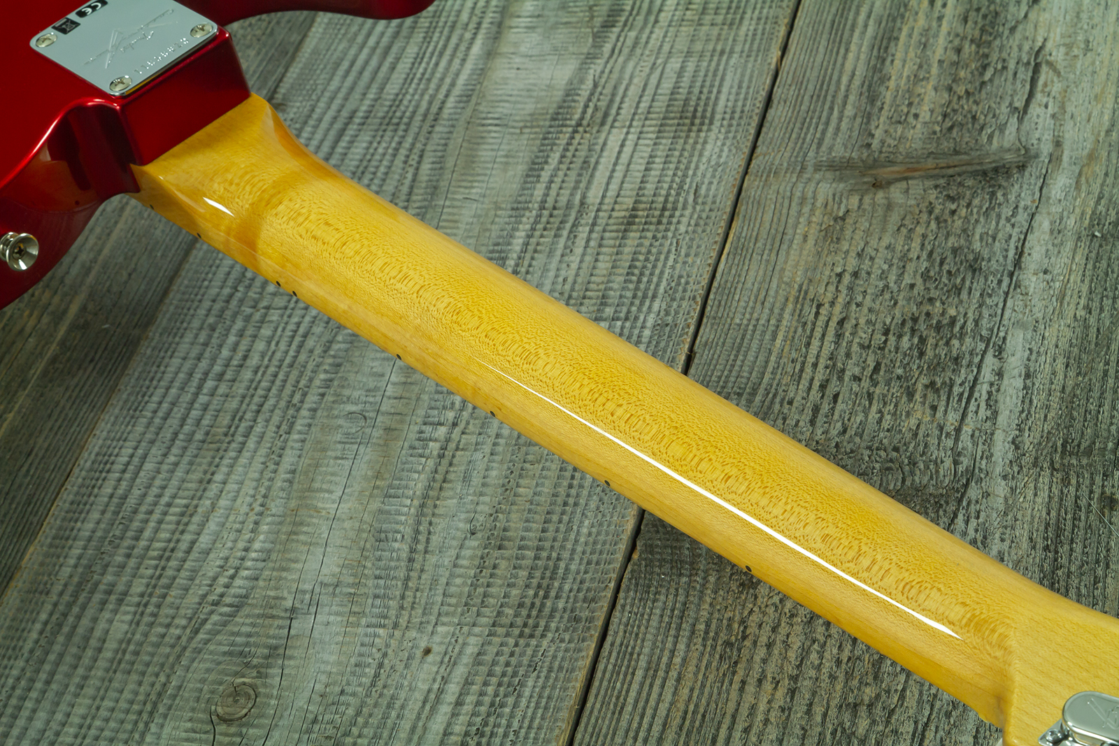 Fender Custom Shop Tele 1969 2s Ht Mn #cz589311 - Nos Candy Apple Red - Guitare Électrique Forme Tel - Variation 9