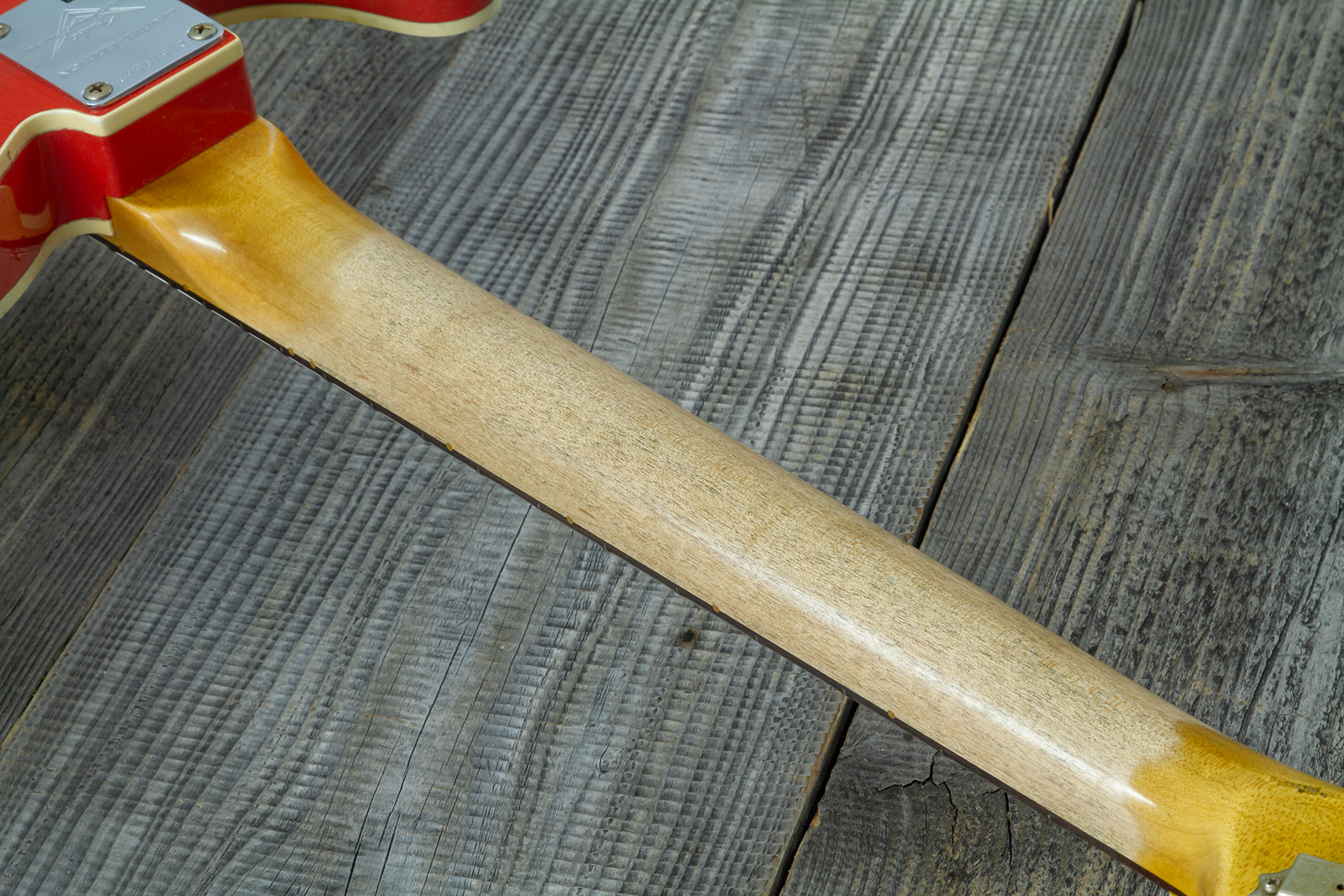 Fender Custom Shop Tele Custom 1960 2s Ht Rw #cz579562 - Heavy Relic Tahitian Coral O. 3-color Sunburst - Guitare Électrique Forme Tel - Variation 12