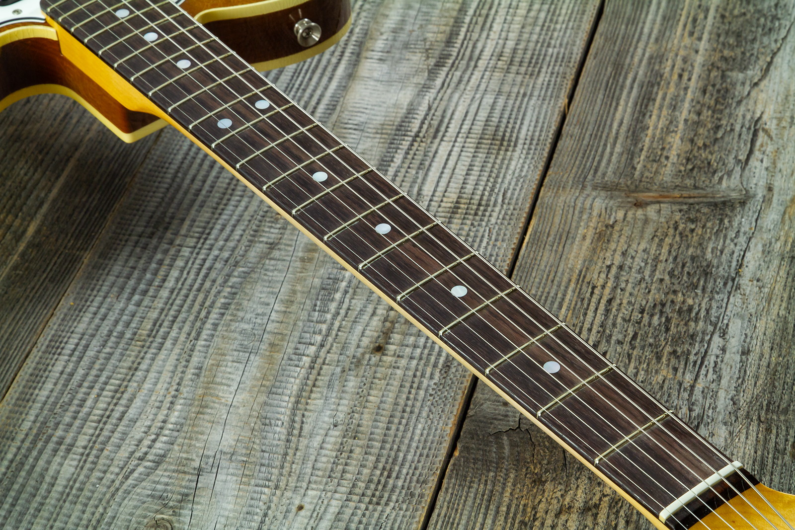 Fender Custom Shop Tele / Double Esquire Custom 2s Ht Rw #cz590971 - Closet Classic Aged Natural - Guitare Électrique Forme Tel - Variation 5