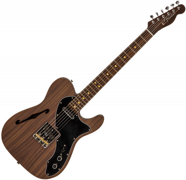 Guitare électrique 1/2 caisse Fender Custom Shop '60s Rosewood Telecaster Thinline #CZ561848 - Closet classic natural