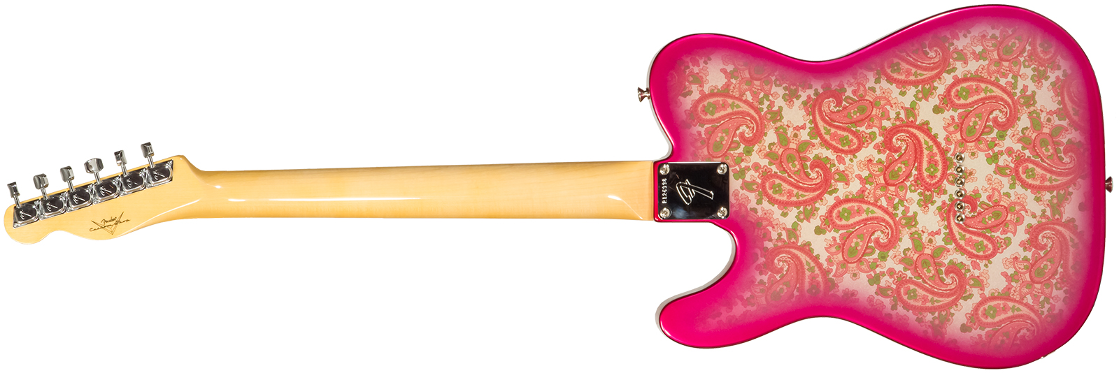 Fender Custom Shop Tele Vintage Custom 1968 2s Ht Mn #r126998 - Nos Pink Paisley - Guitare Électrique Forme Tel - Variation 1