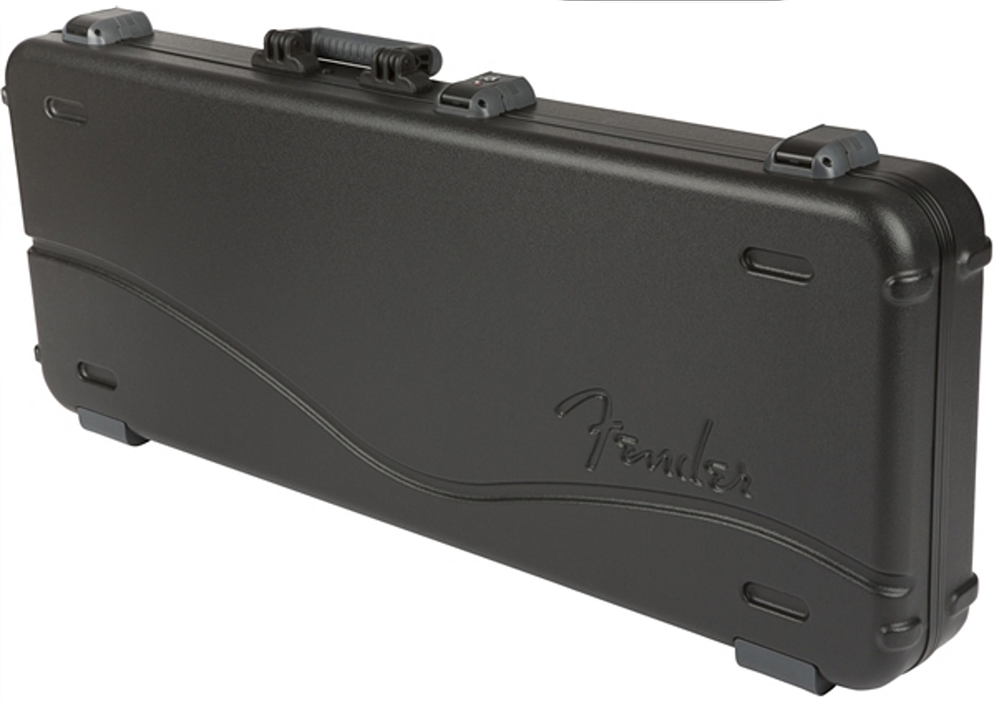 Fender Deluxe Molded Case Lh Electric/jazz/precision Bass Lh Gaucher - Housse Basse Électrique - Variation 1