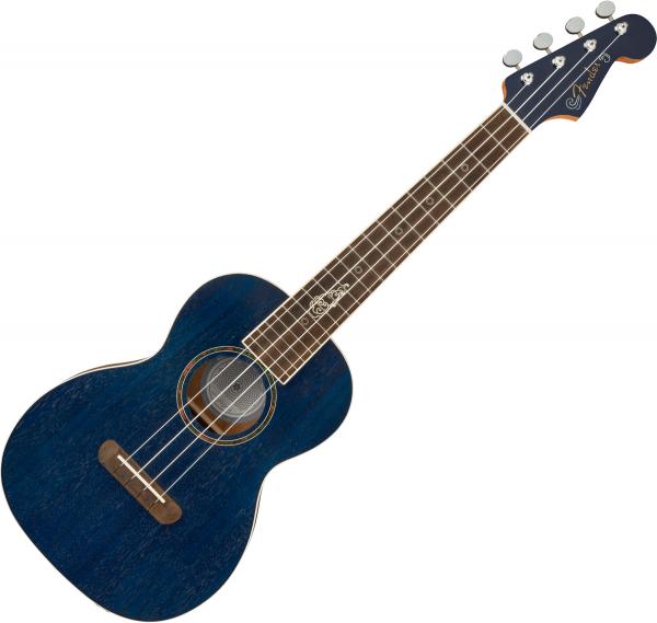Ukulélé Fender Dhani Harrison Tenor Uke - Sapphire blue