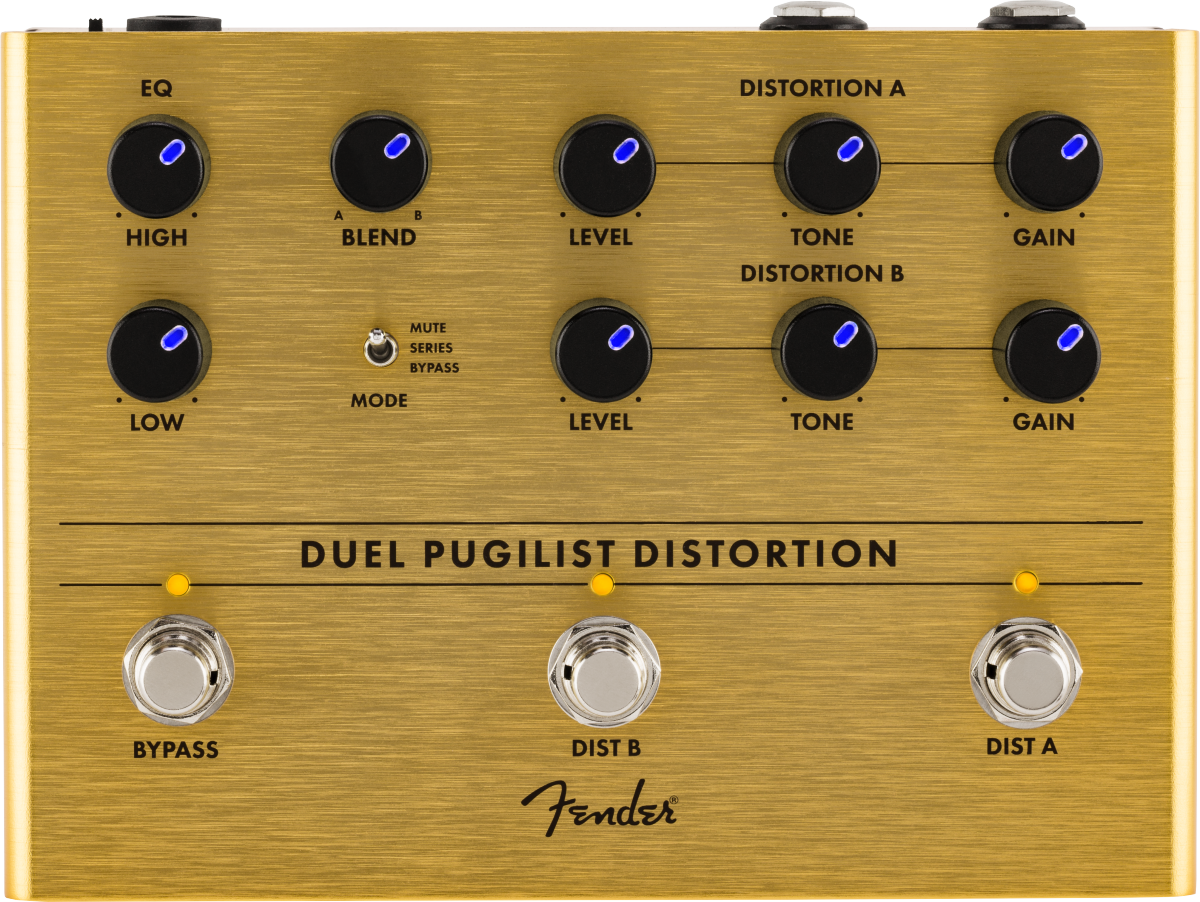 Fender Duel Pugilist Distortion - PÉdale Overdrive / Distortion / Fuzz - Variation 1