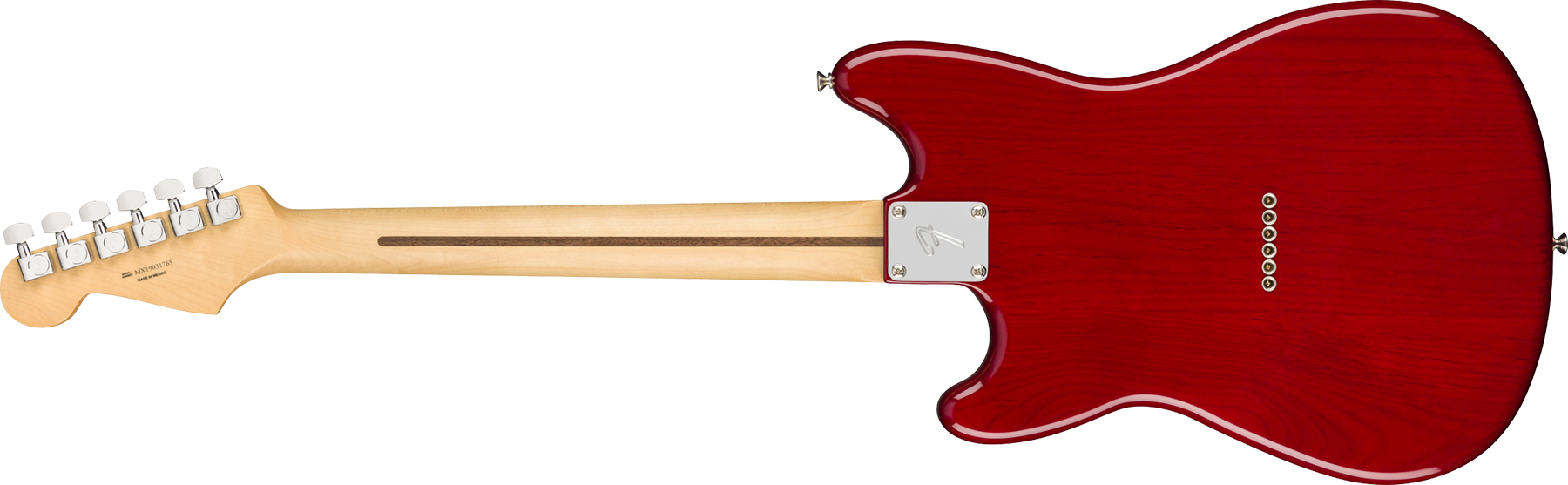 Fender Duo-sonic Player Hs Ht Mn - Crimson Red Transparent - Guitare Électrique RÉtro Rock - Variation 1