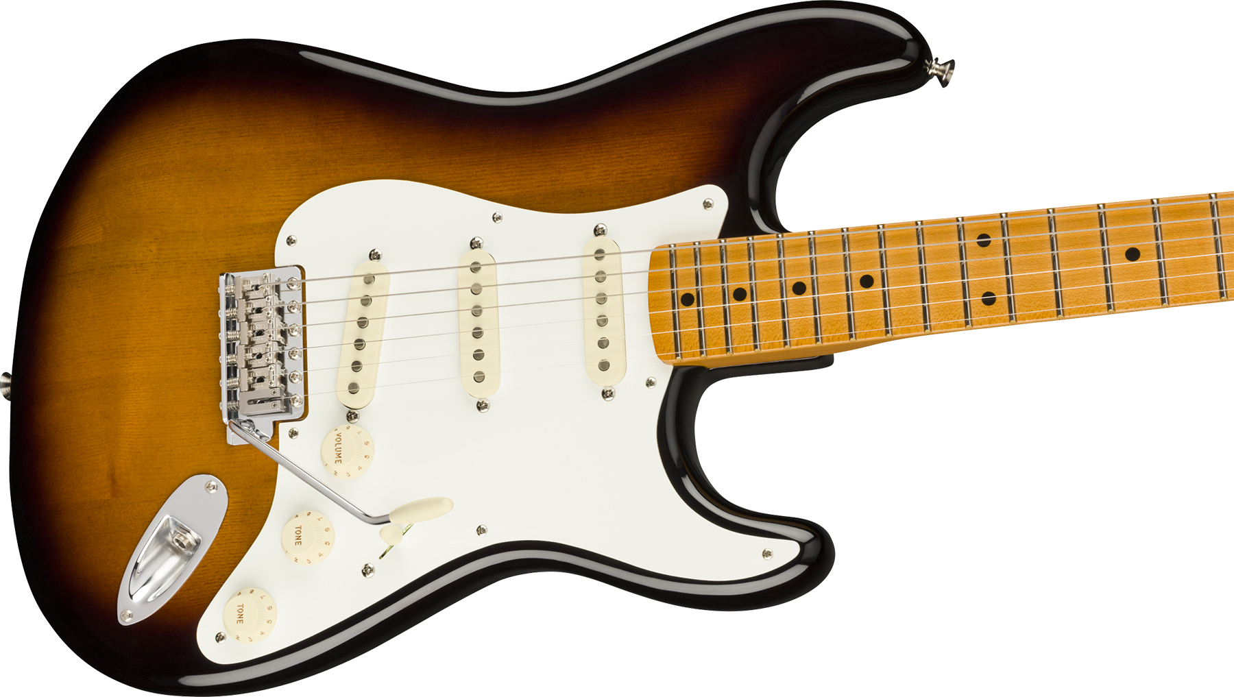 Fender Eric Johnson Strat 1954 Virginia Stories Collection Usa Signature Mn - 2-color Sunburst - Guitare Électrique Forme Str - Variation 2