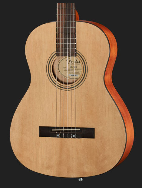 Fender Esc-80 Educational Serie 3/4 - Natural Satin - Guitare Classique Format 3/4 - Variation 3
