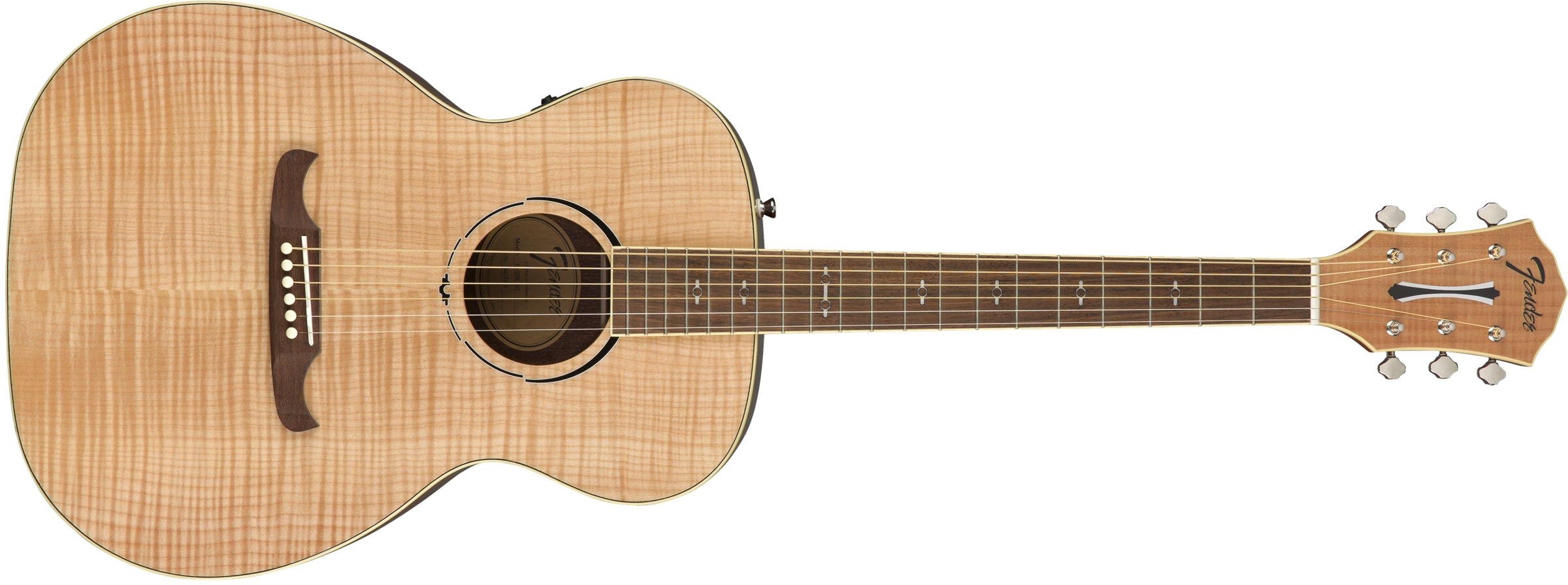 Fender Fa-235e Alternative Concert Erable Acajou Lau - Natural - Guitare Electro Acoustique - Variation 1