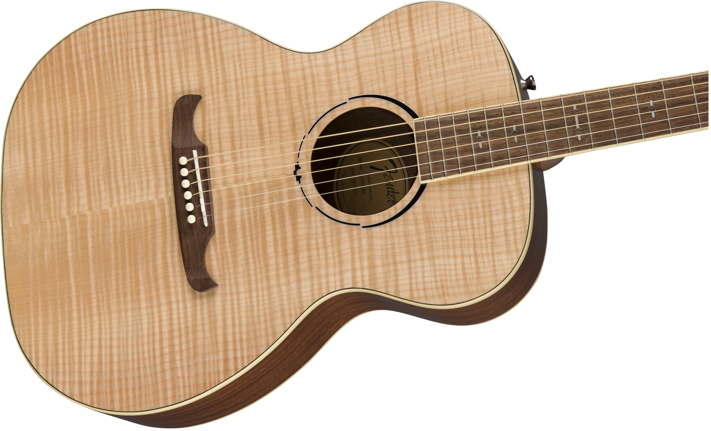 Fender Fa-235e Alternative Concert Erable Acajou Lau - Natural - Guitare Electro Acoustique - Variation 5