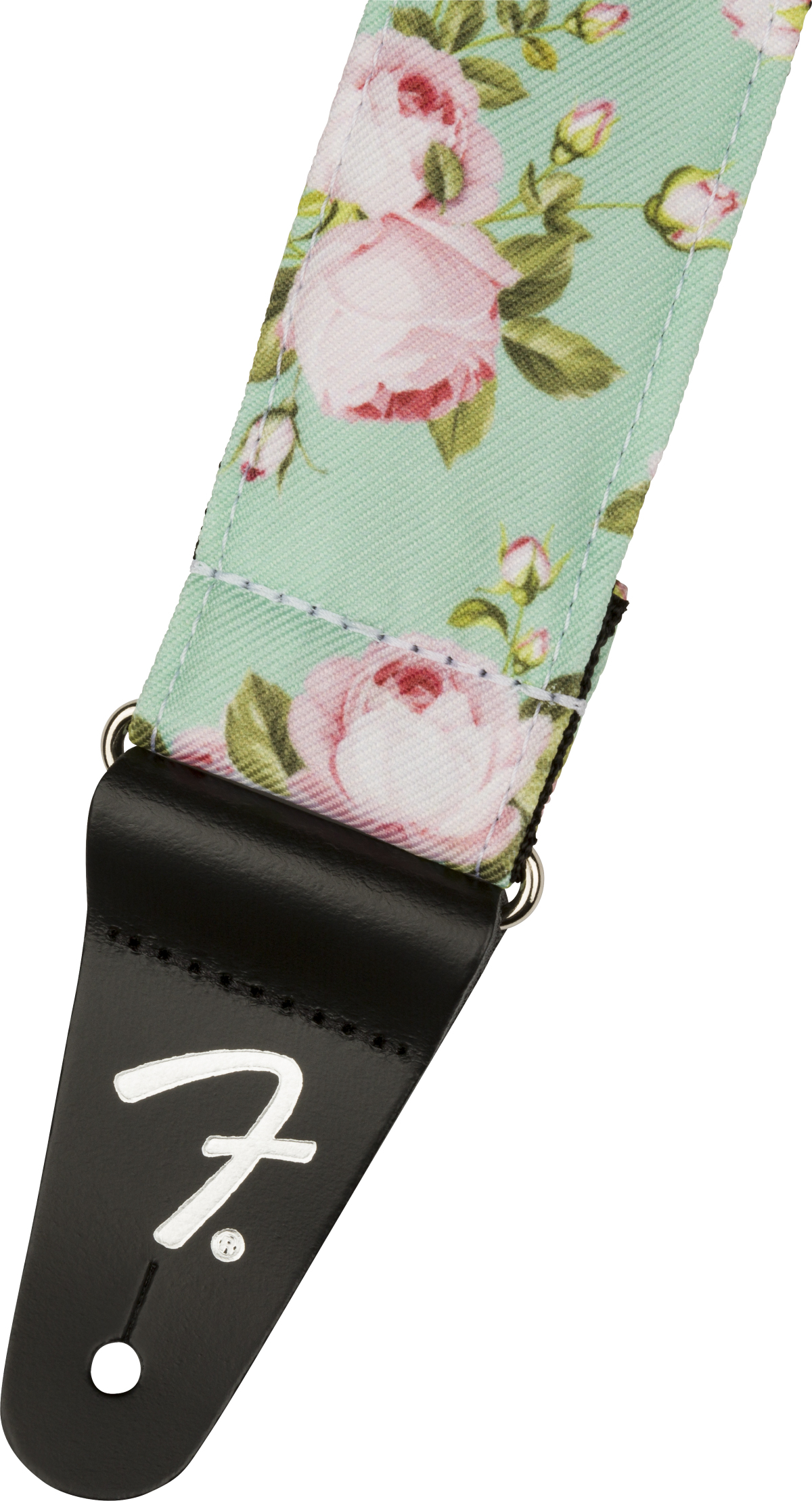 Fender Floral 2.inc Guitar Strap Surf Green - Sangle Courroie - Variation 1