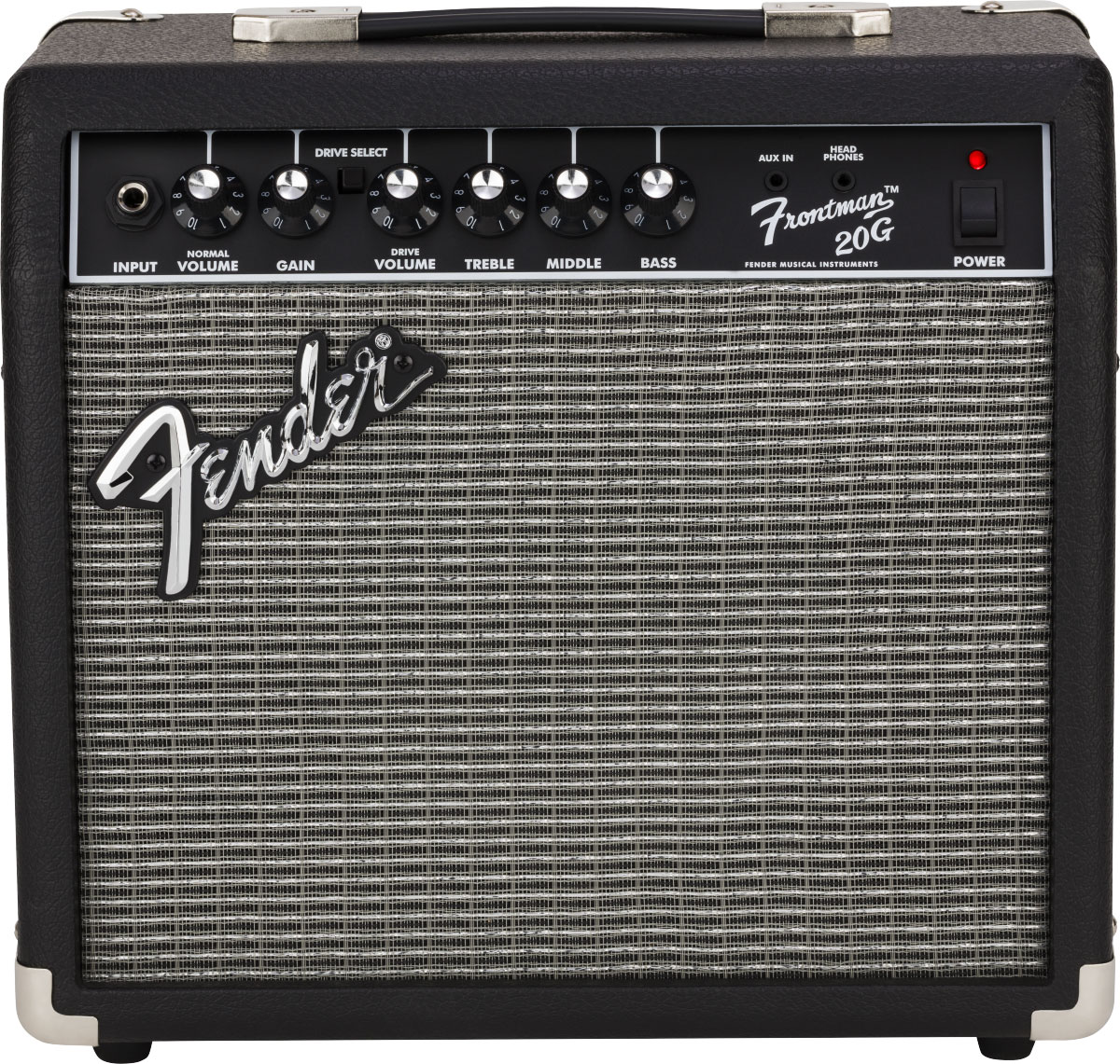 Fender Frontman 20g 20w 1x8 Black - Ampli Guitare Électrique Combo - Variation 1