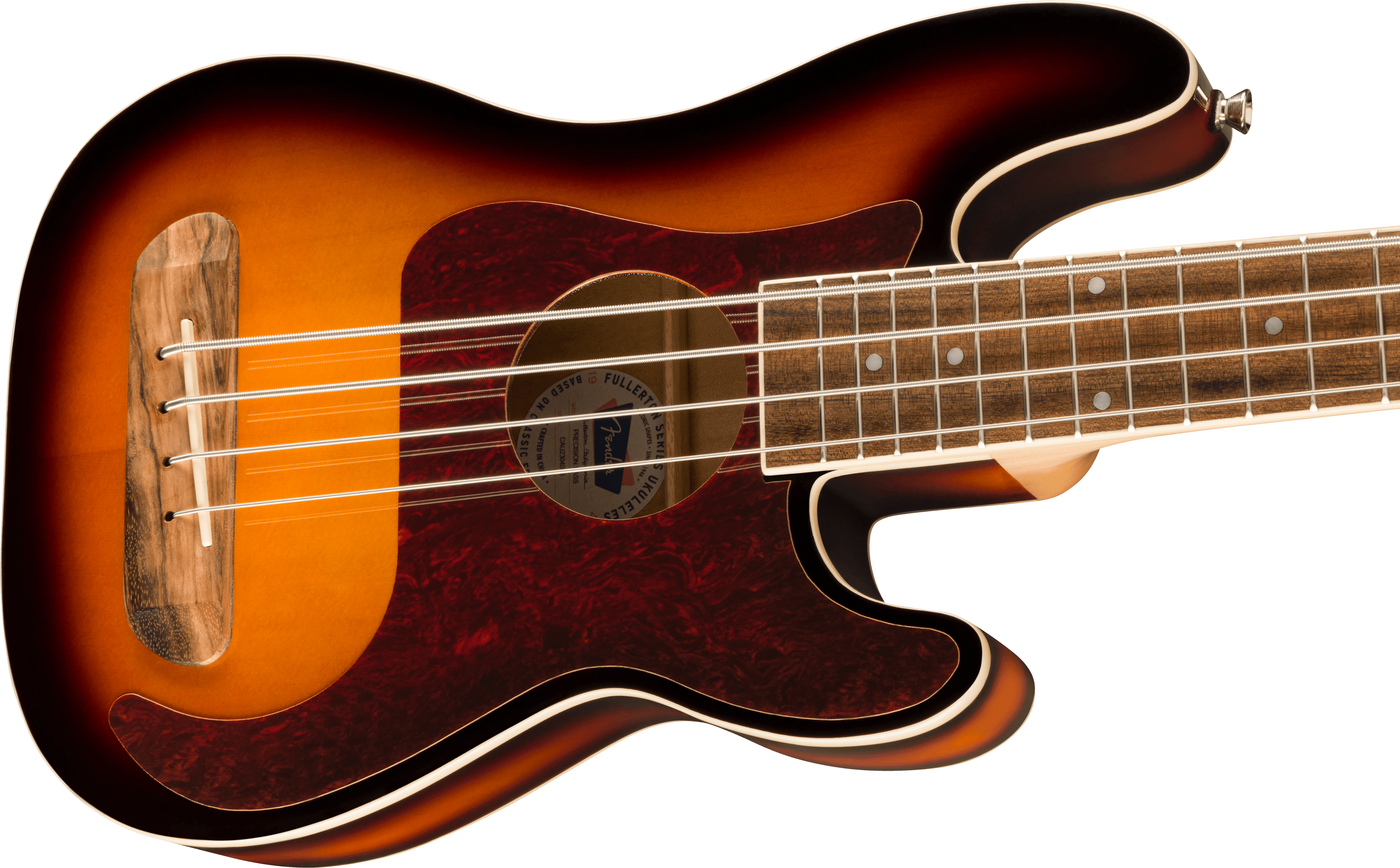 Fender Fullerton Precision Uke Concert Cw Epicea Okoume Noy - 3-color Sunburst - UkulÉlÉ - Variation 2