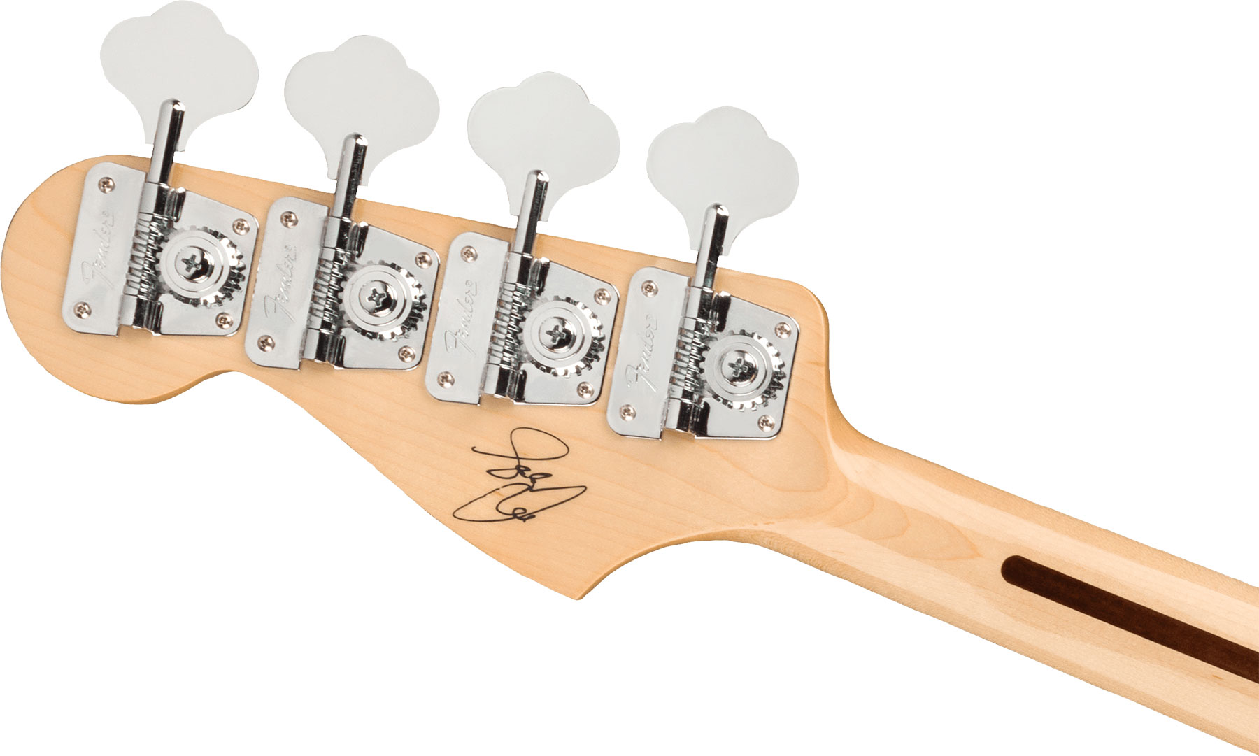 Fender Geddy Lee Jazz Bass Signature Mex Mn - Black - Basse Électrique Solid Body - Variation 3