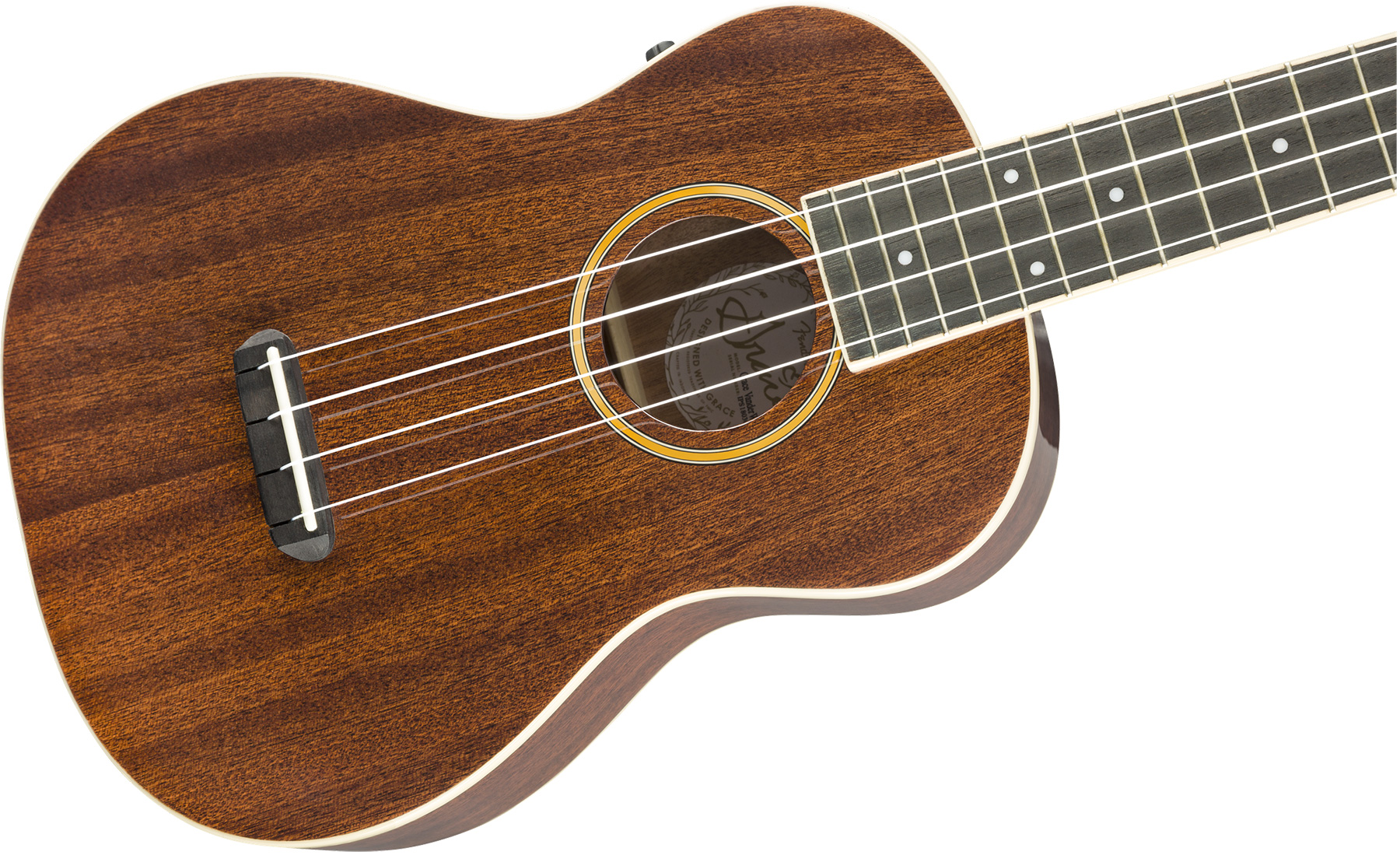 Fender Grace Vanderwaal Concert Uke natural Ukulélé