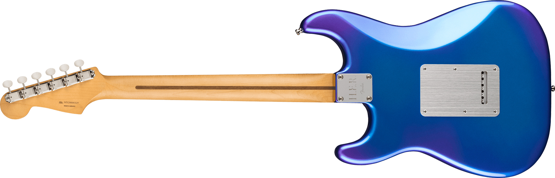 Fender H.e.r. Strat Ltd Signature Mex 3s Trem Mn - Blue Marlin - Guitare Électrique Forme Str - Variation 1