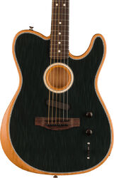 Guitare electro acoustique Fender Acoustasonic Player Telecaster (MEX, RW) - Brushed black