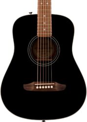 Guitare folk Fender California Standard Redondo Mini +Bag - black