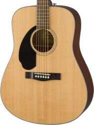 Guitare acoustique Fender CD60S LH Gaucher - Naturel