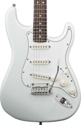 Guitare électrique forme str Fender Custom Shop Jeff Beck Stratocaster (USA, RW) - Olympic white