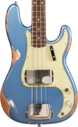 Custom Shop 1964 Precision Bass #R135935 - Heavy Relic Lake Placid Blue