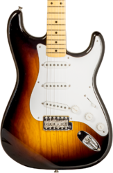 Guitare électrique forme str Fender Custom Shop 70th Anniversary 1954 Stratocaster Ltd #XN4597 - Time Capsule 2-Color Sunburst