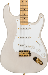 Guitare électrique forme str Fender Custom Shop 1957 Stratocaster #R125475 - Nos white blonde