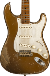 Guitare électrique forme str Fender Custom Shop 1957 Stratocaster Masterbuilt Dale Wilson #CZ578116 - RELIC BRONZE