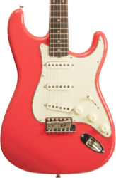 Guitare électrique forme str Fender Custom Shop 1959 Stratocaster #R144343 - Time Capsule Fiesta Red